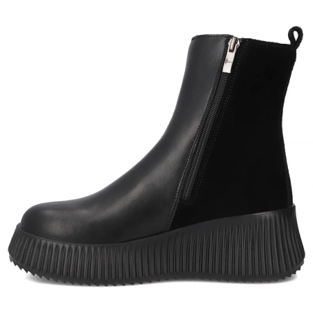 Skórzane botki damskie Harper