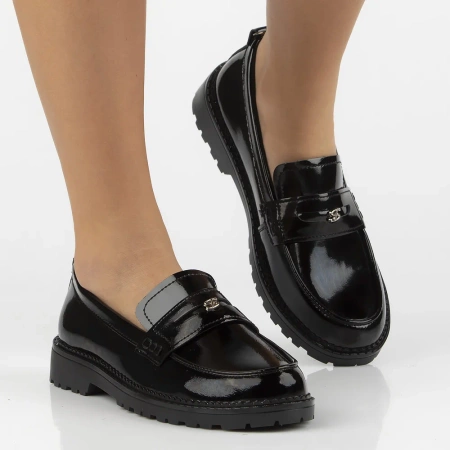 Skórzane mokasyny damskie ANDREA