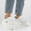 Białe sneakersy damskie LILY