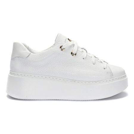 Białe sneakersy damskie Klara