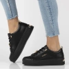 Czarne sneakersy damskie ELIZABETH
