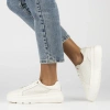 Białe sneakersy damskie GIANNA