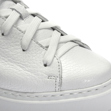 Białe sneakersy damskie Klara