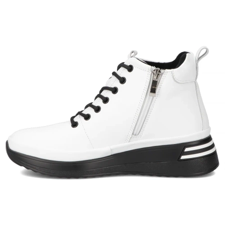 Skórzane botki damskie ANITA