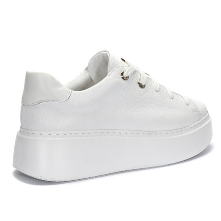 Białe sneakersy damskie Klara