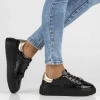 Czarne sneakersy damskie ROSA