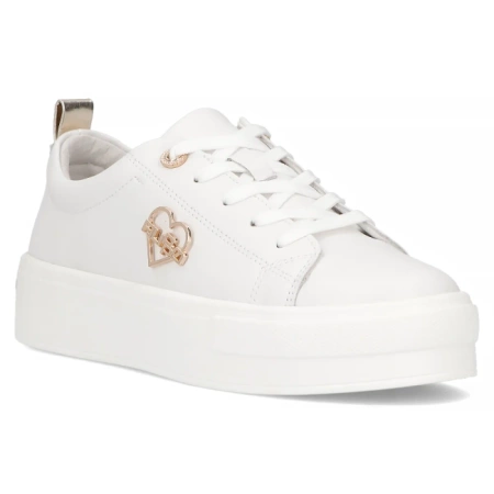 Białe sneakersy damskie LILY