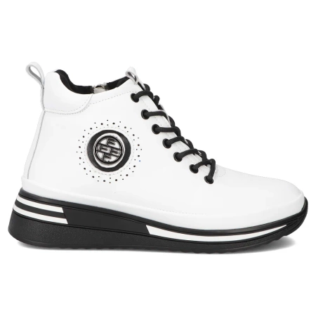 Skórzane botki damskie ANITA