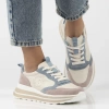 Beżowe sneakersy damskie OLIVIA