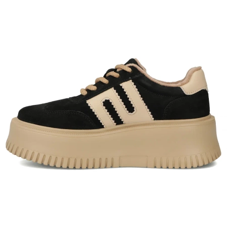 Skórzane sneakresy damskie AGOTA