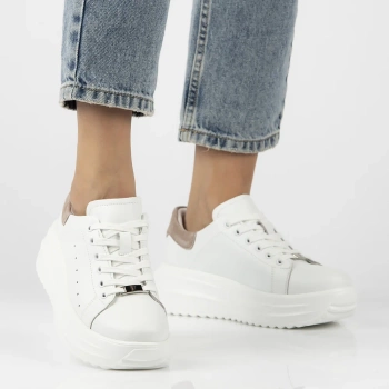 Białe sneakersy damskie MADISON