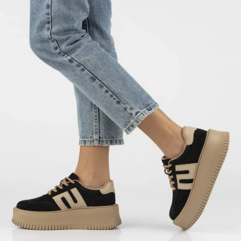 Skórzane sneakresy damskie AGOTA